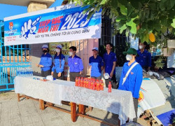 Đoàn trường Cao đẳng Y tế Quảng Nam tổ chức hoạt động tiếp sức mùa thi năm 2023