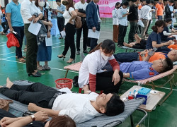 Tuổi trẻ Khối các cơ quan tỉnh Quảng Nam hiến 180 đơn vị máu
