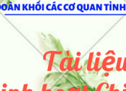 Tài liệu Sinh hoạt Chi đoàn tháng...